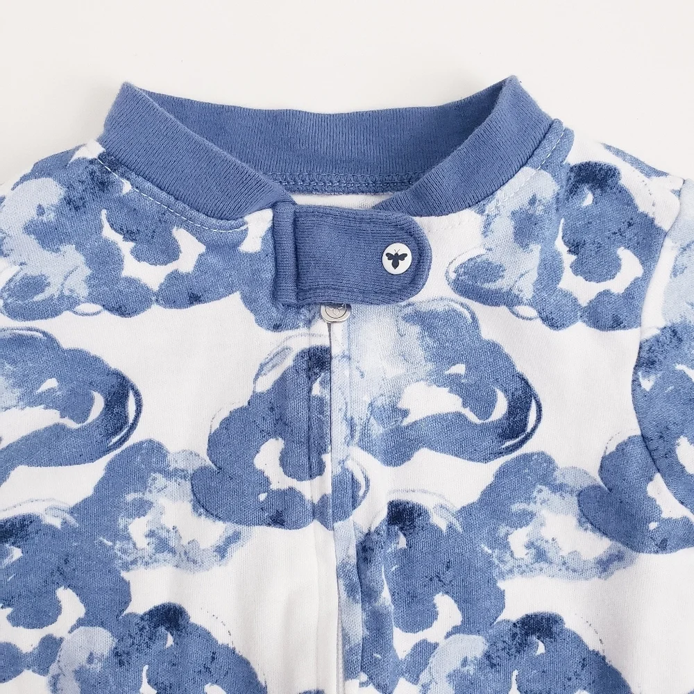 Burts Bees Baby Cloud Footsie PJ Outfit Set